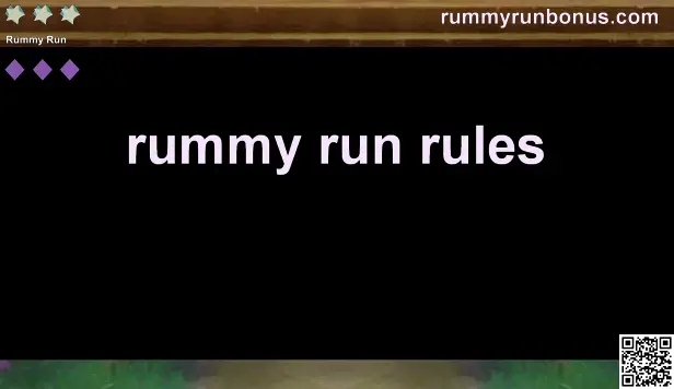 Rummy Run Rules Withdrawal Problem Guide