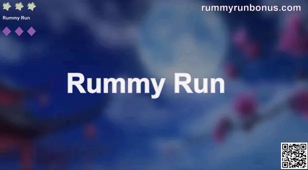 Hero image showing the Rummy Run brand page layout for Indian users